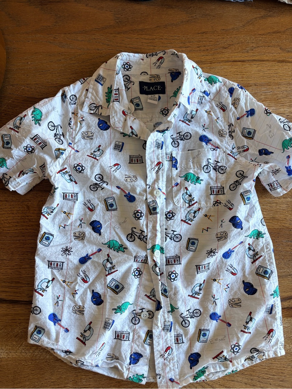 Levi's Boys Beige Button-Down Shirt with Multicolor Lot - Picture 5 of 5